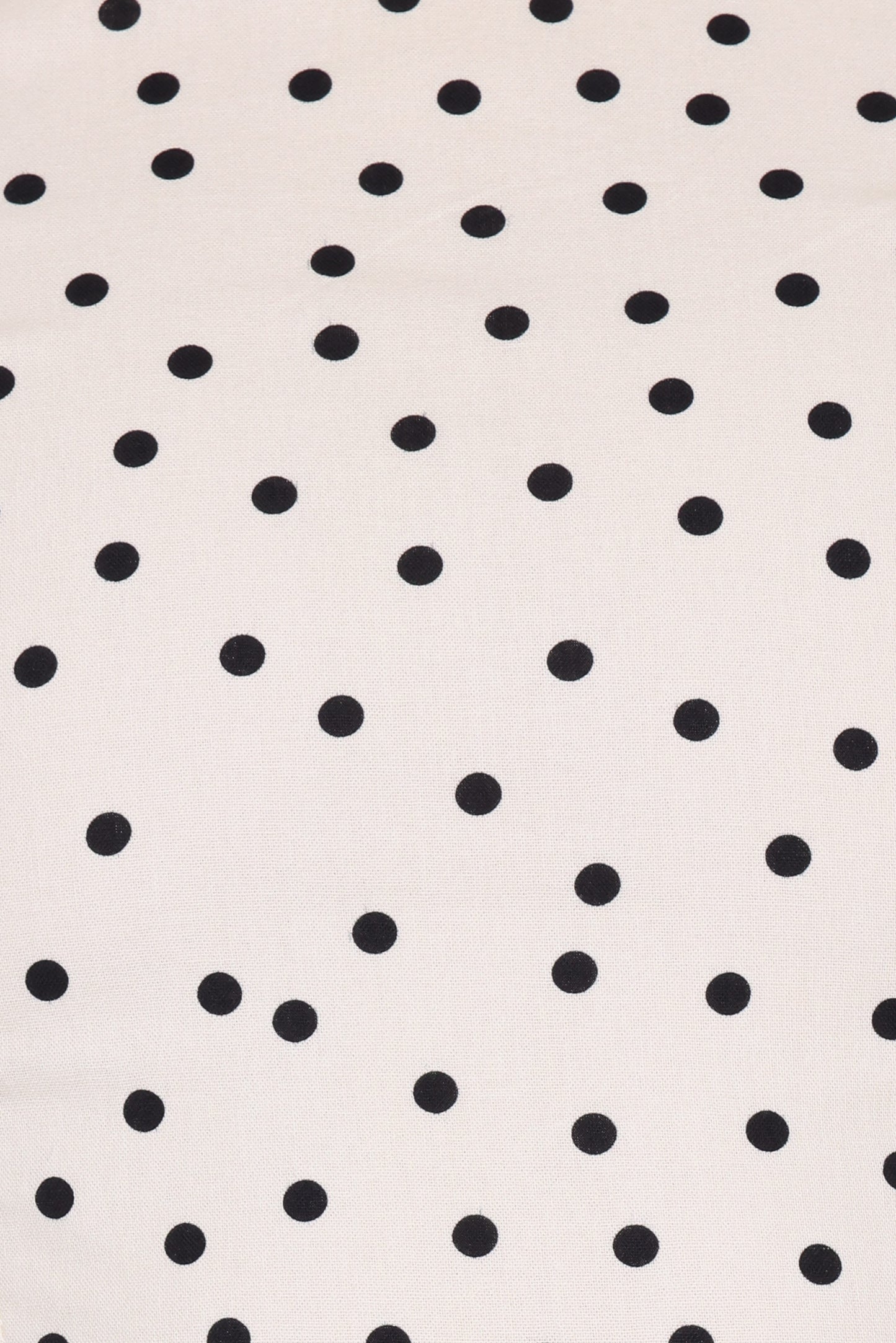 Kansas Mini Dress - White Polka Dot