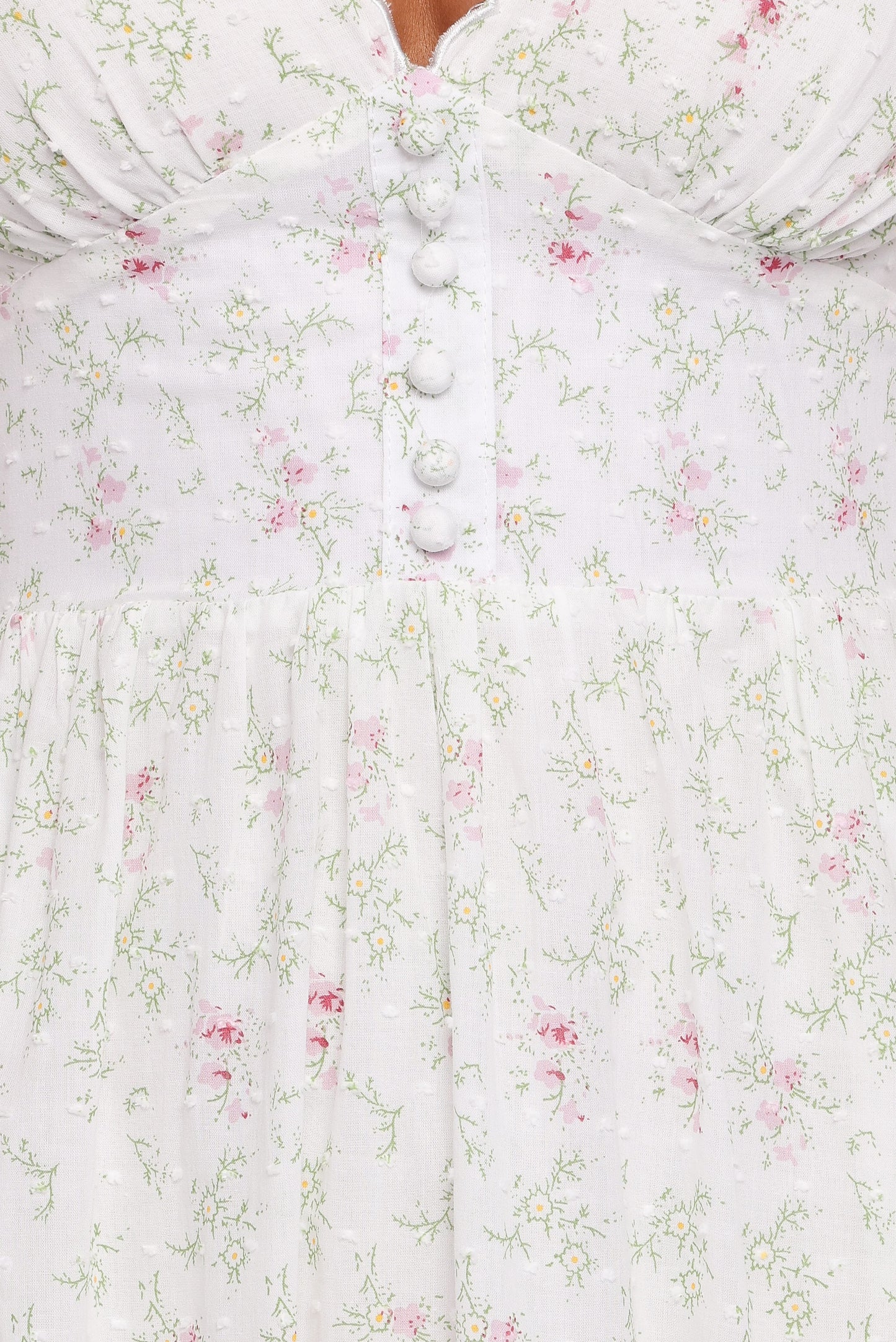 Kimlee Midi Dress - Garden Ditsy