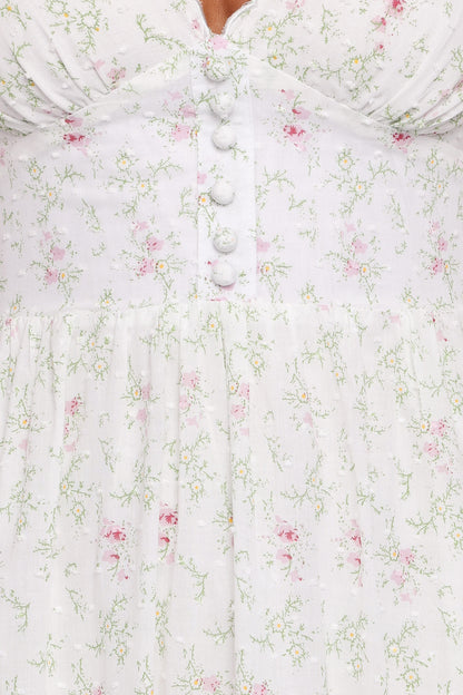 Kimlee Midi Dress - Garden Ditsy