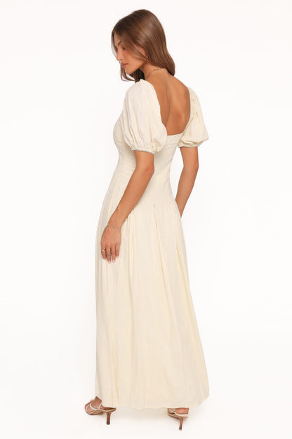 Kinlee Maxi Dress - Butter Yellow