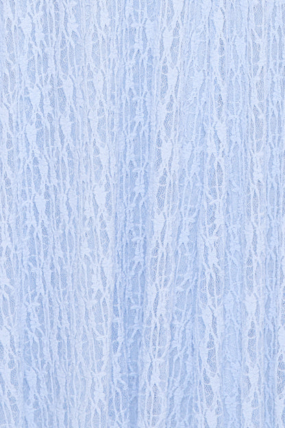 Kirsten Lace Maxi Dress - Cornflower Blue