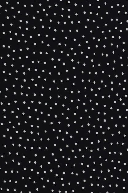 Mirae Maxi Dress - Black Polka Dot