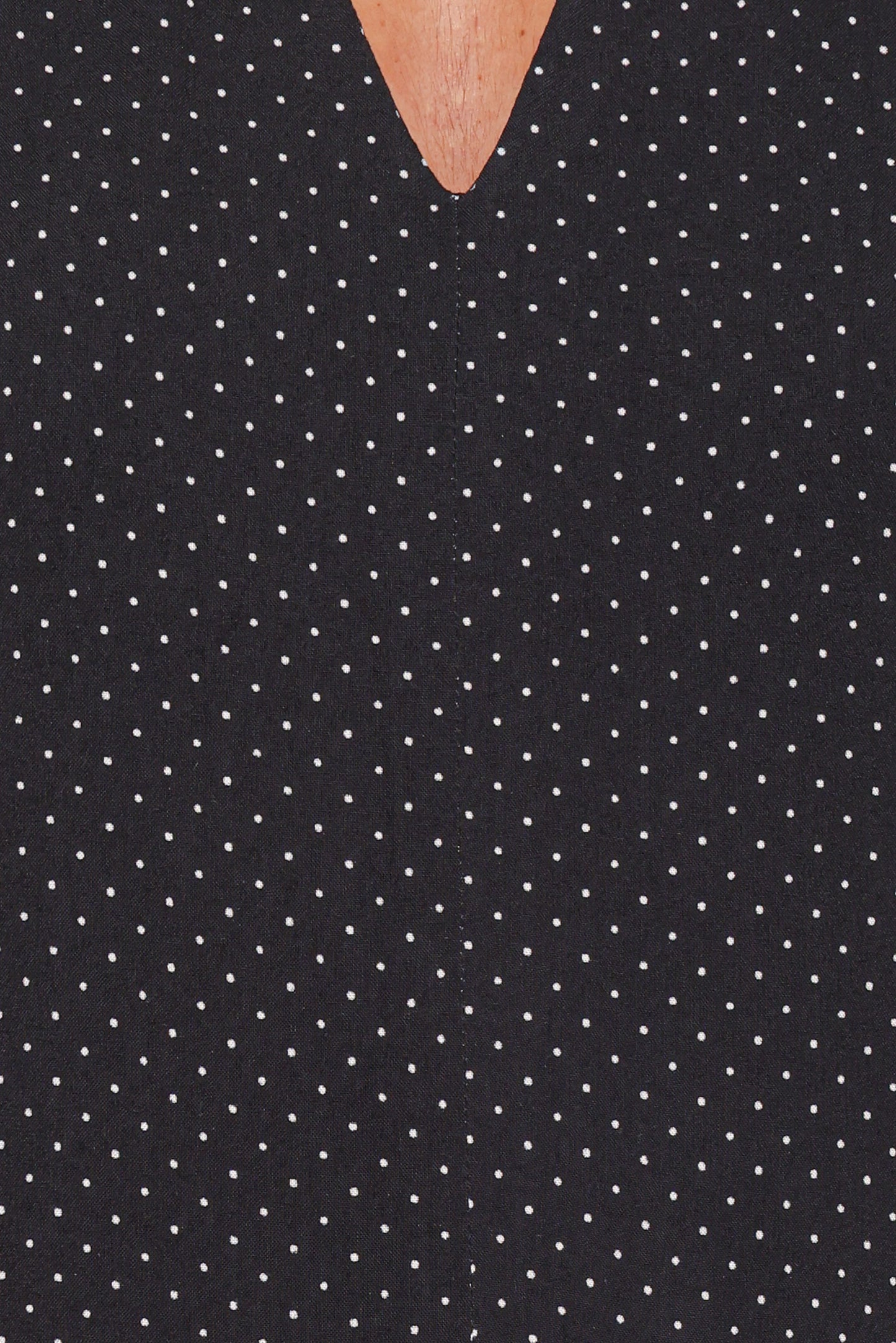 Natalie Halterneck Maxi Dress - Black Polka Dot