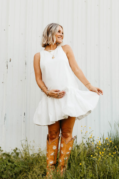 Zurich Mini Dress - White